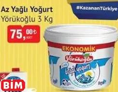 YÖRÜKOĞLU AZ YAĞLI YOĞURT YÖRÜKOĞLU AZ YAĞLI YOĞURT